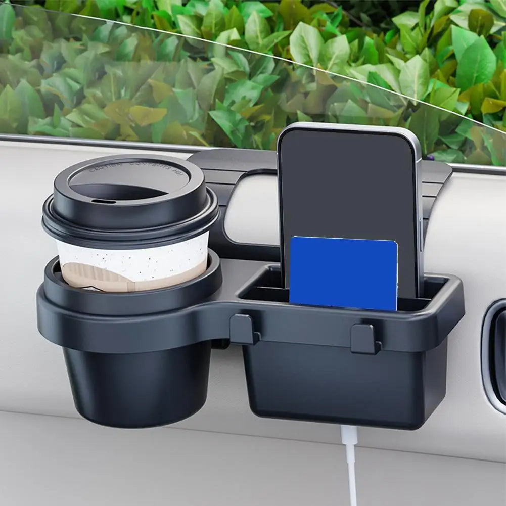 Multifunctional Car Organizer For Cup Stand, Phone Holder, Key Hooks Tray Expander Door Window Storage Rack Auto Accessories Oasis Select