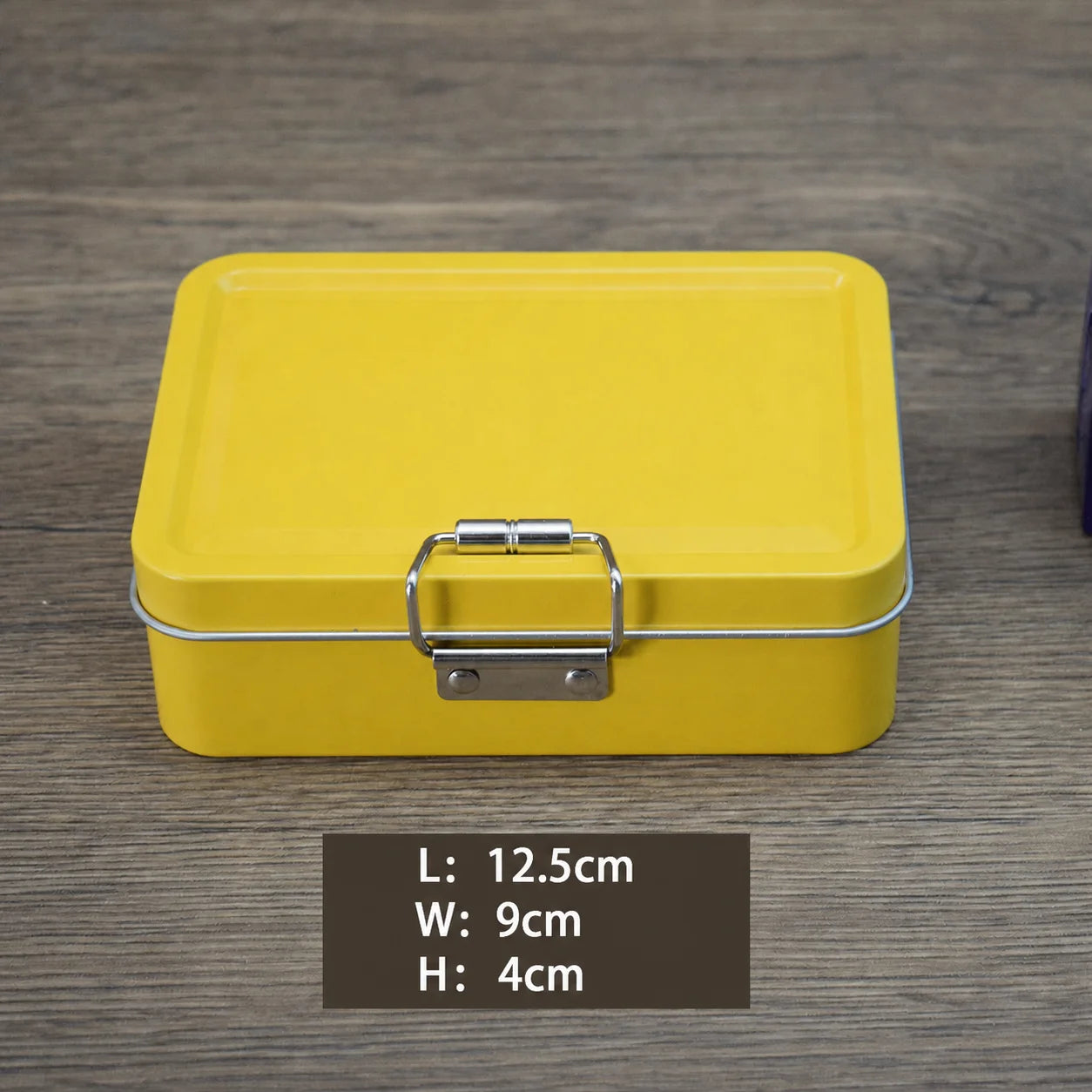 Tinplate Flip-Top Storage Tin | Fishing & Craft Organizer Box