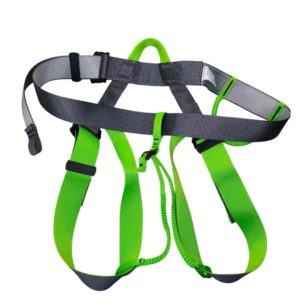 Lightweight Rock Climbing Harness Half Body Sit Harness for Mountaineering Abseiling Rappelling High Altitude Work Safety Belt Oasis Select