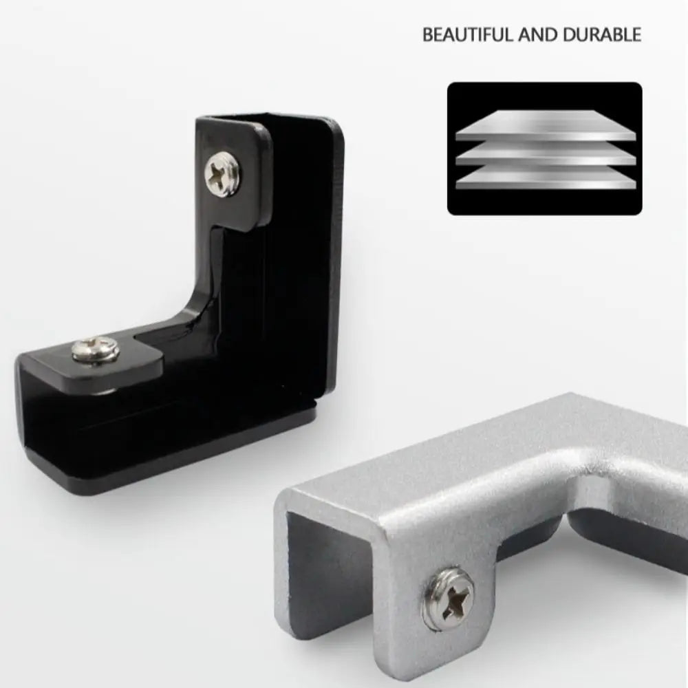 Aluminum Alloy Corner Bracket | L, T & Cross Fixing Clips