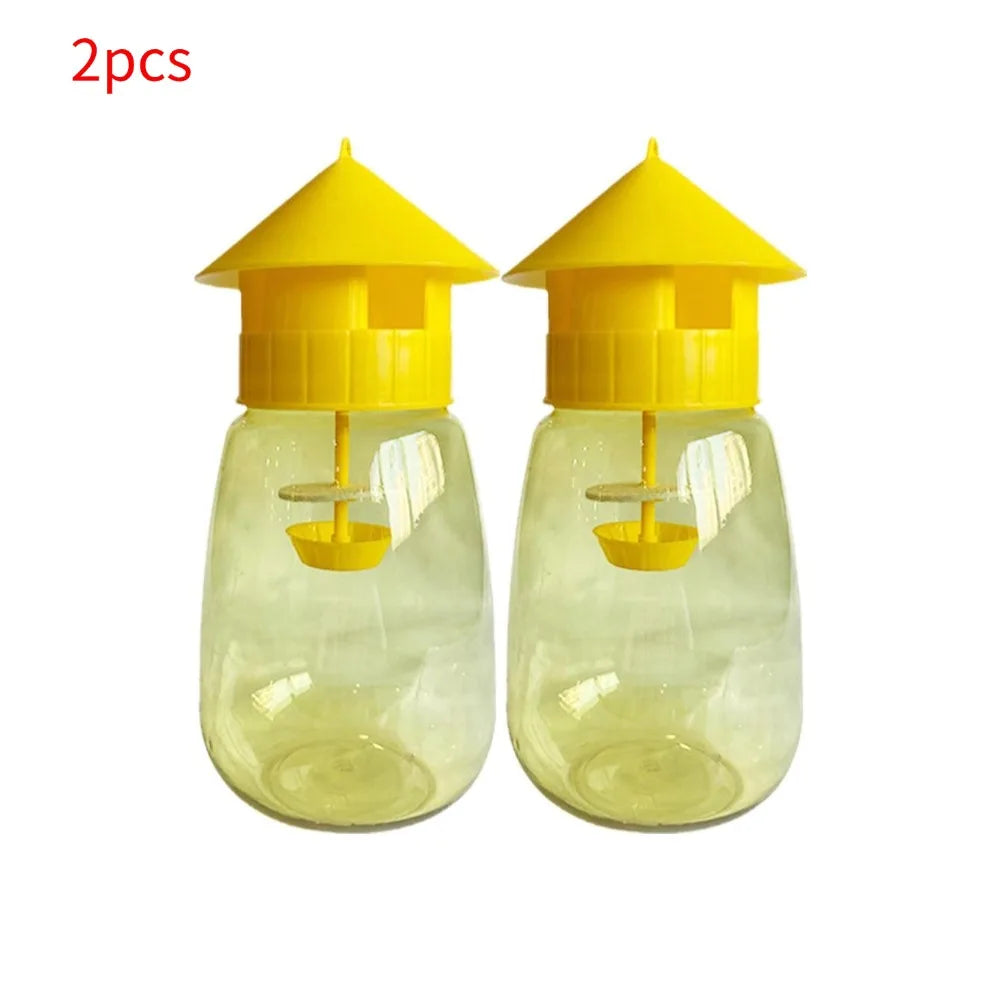 Plastic Fruit Fly Trap Killer Drosophila Trap Anti Fly Fruit Fly Killer Catcher Orchard Insect Trap Pest Control Tool 1-20pcs Oasis Select 2pcs