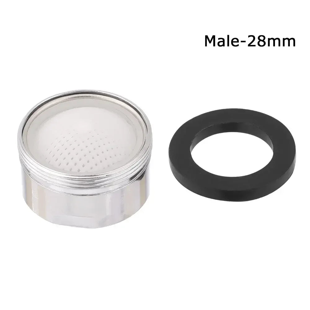 20/22/24/28mm Faucet Nozzle Filter Water Saving Tap Aerator Faucet Male Female Nozzle Spout End Diffuser Filter Oasis Select Male-28mm 1