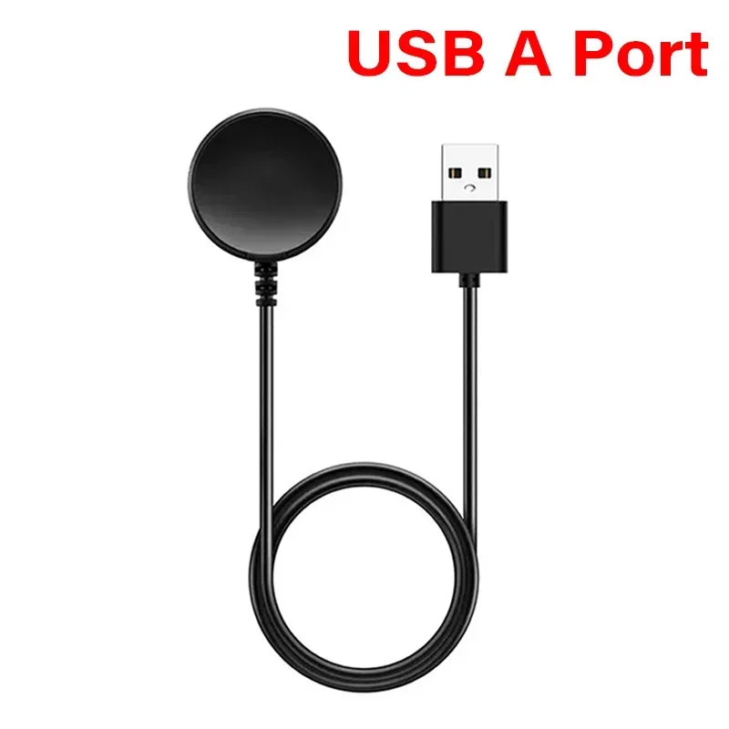 Samsung Galaxy Watch Magnetic Wireless Charger USB-A & USB-C Smartwatch Charger Oasis Select USB A Input