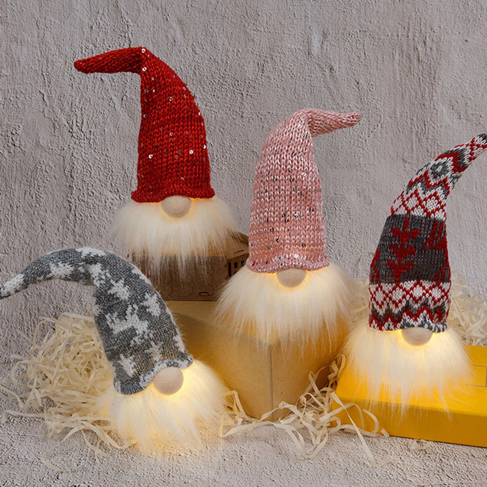 Christmas Gnome Plush Doll – Faceless Gonk Dwarf Xmas Ornament Christmas Gnome Ornament Oasis Select
