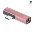2-in-1 USB-C to 3.5mm Audio Adapter & Type-C Charging Cable