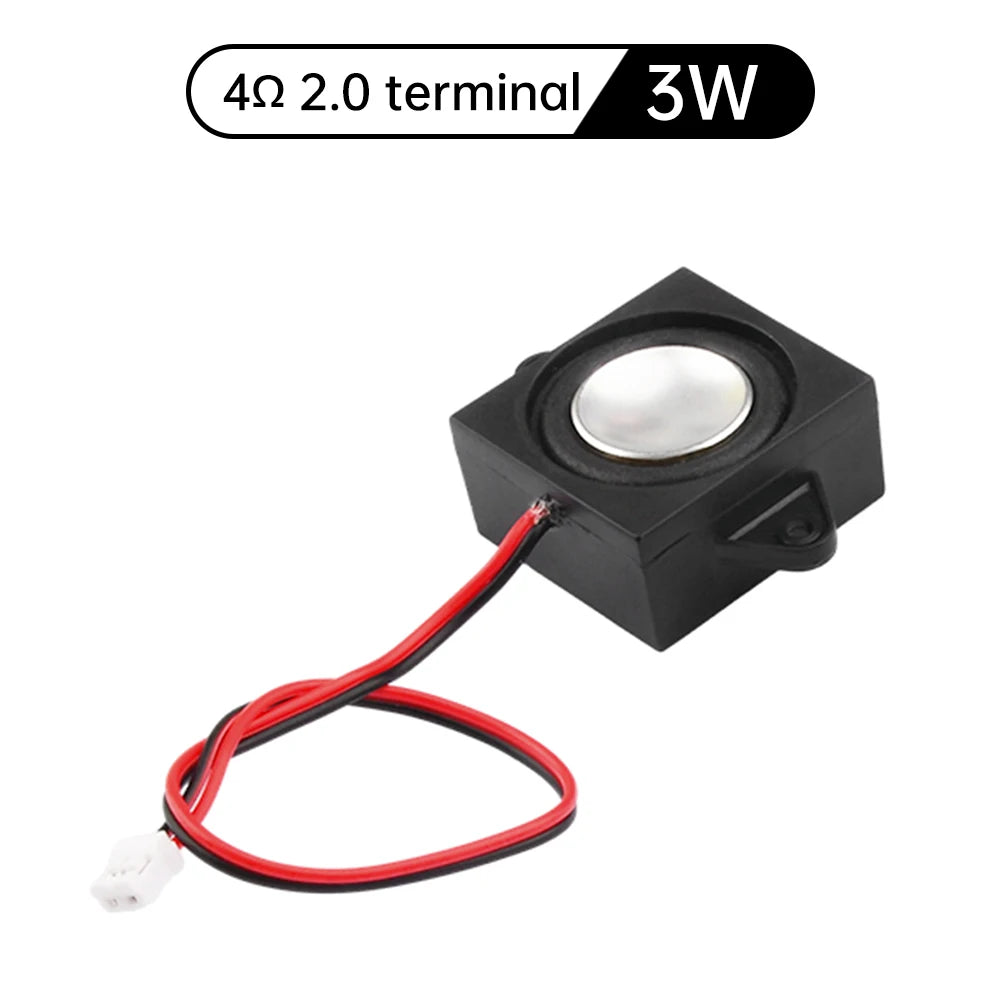 Speaker 3 Watt 4 Ohm Single Cavity Mini Speaker Full-Range Cavity Mobile Portable Advertising Machine Speaker Connector Oasis Select Type A