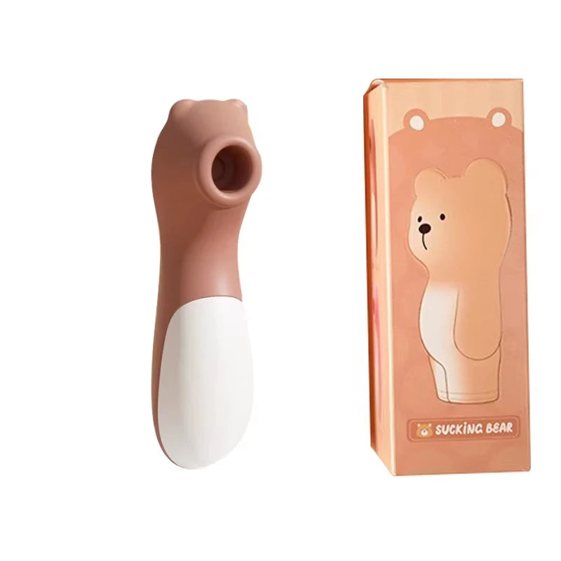 Adult Toy for Women Powerful Sucking Vibrator Female Masturbator Clitoris Massager Nipple Stimulator Adult Sexual Products Oasis Select USB Charge-Brown