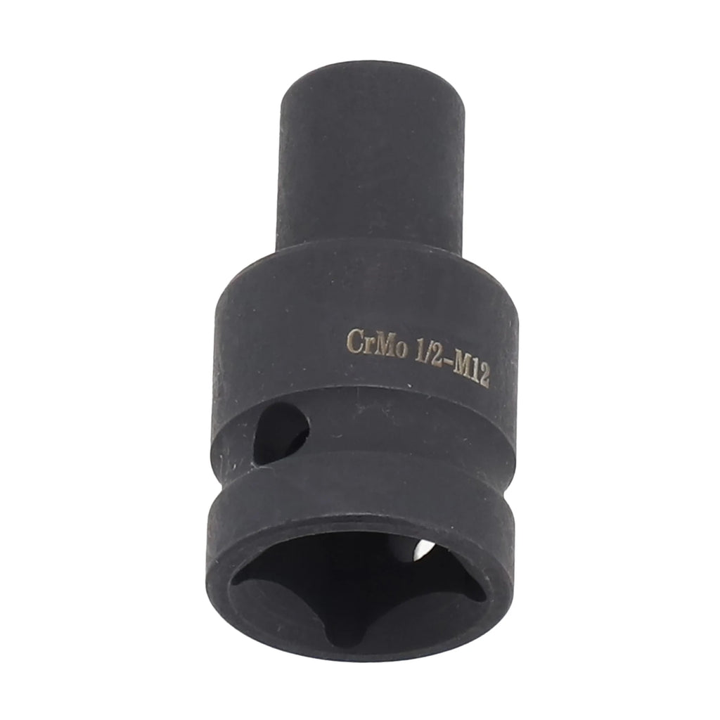 Suqare Screw Tap Socket 1/2Inch Driver Square Driver Electric Wrench Socket Square Driver Head M6-M24 Socket Oasis Select