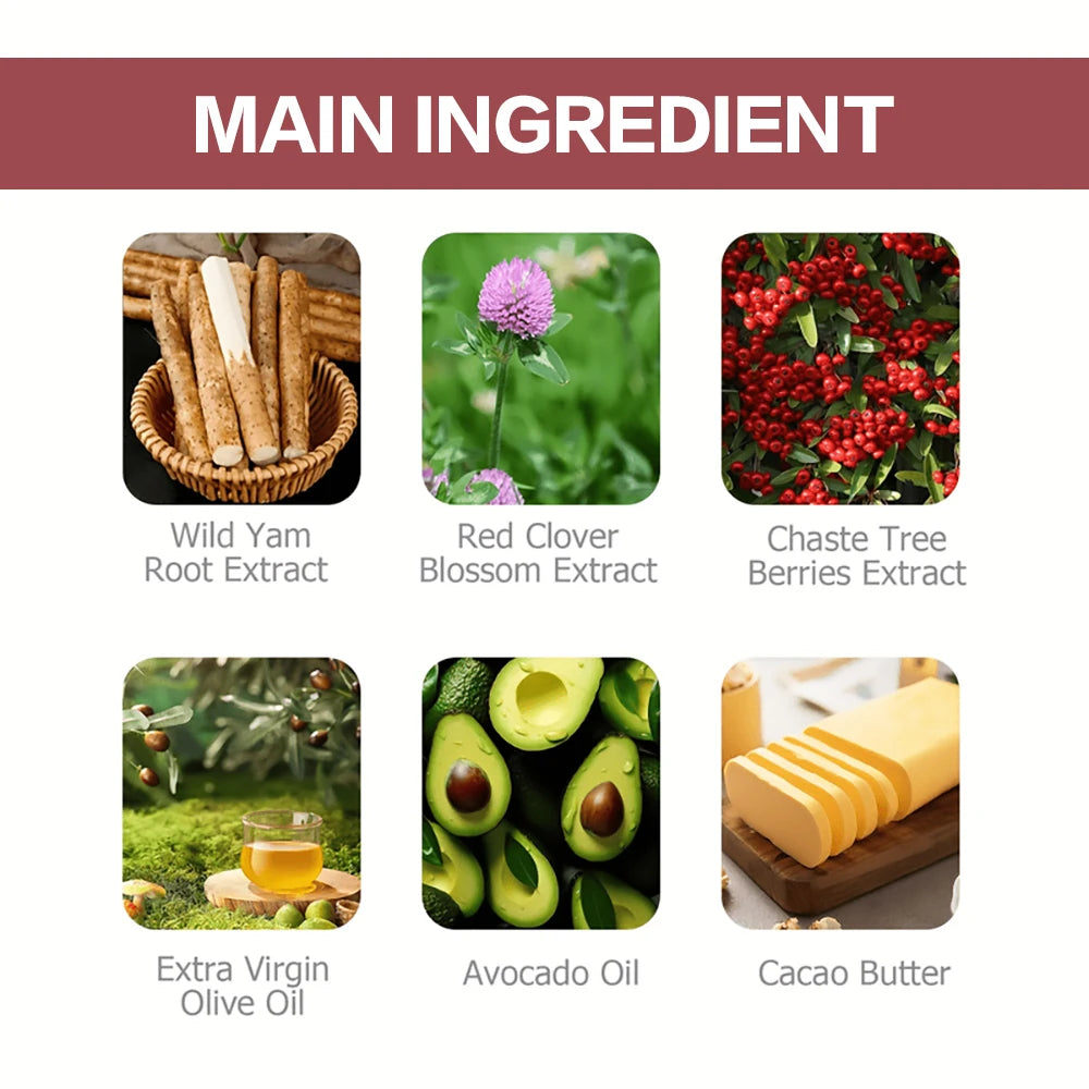 Wild Yam Cream Balance Hormonal Harmonised Hormone Yam Root Paste For Women Improve Skin Healthy Skin Care Product Oasis Select