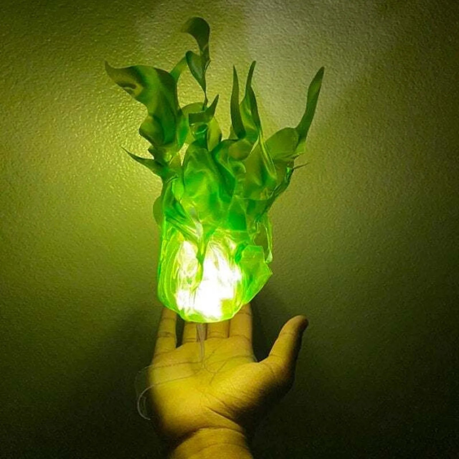 Floating Fireball Lamp – LED Halloween Fire Prop for Cosplay Halloween Party Prop Oasis Select