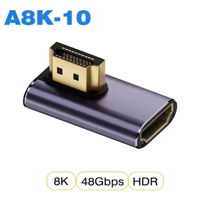 8K HDMI2 1 Cable Adapter Micro Mini Hdmi 2 Converter 48Gpbs 8K60HZ