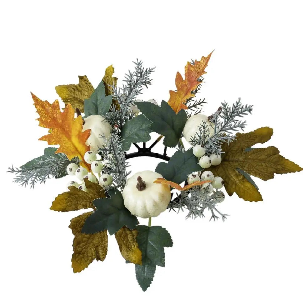 Halloween Dark-Style Candle Holder Wreath | Table Decor