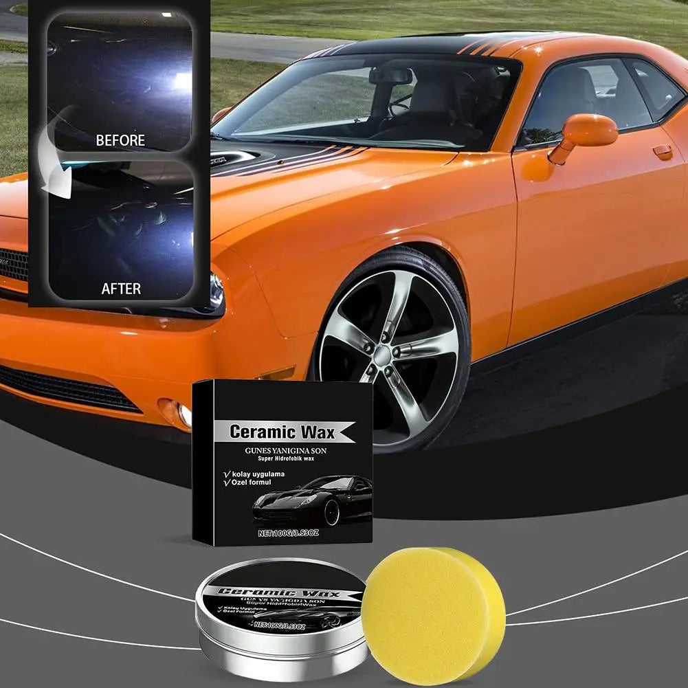 Car Scratch Repair Wax Titaniums Ceramic Wax Cream Professional Car Wax Coating Agents Quick Carwash Car Wax Car Care Products Oasis Select