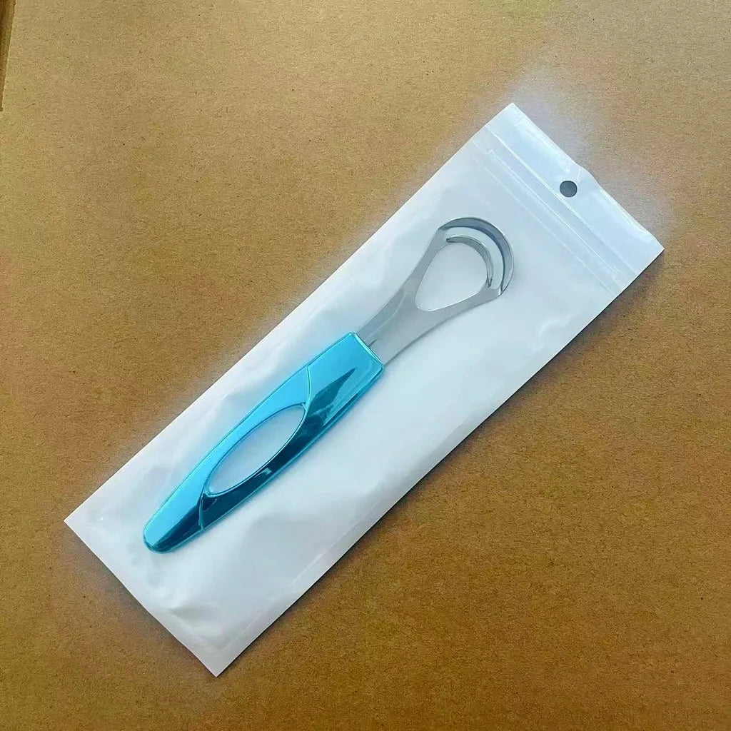 Stainless Steel Tongue Cleaner – Double Scraper, Fresh Breath