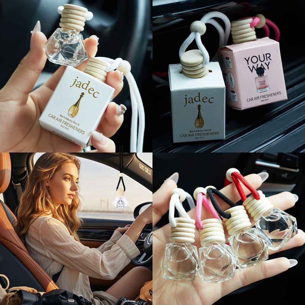Perfume Bottle Car Air Freshener – Long-Lasting Scent Car Air Freshener Oasis Select