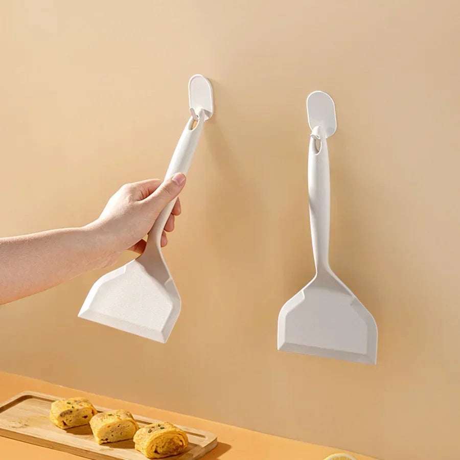 1pc silicone Heat resistant spatula household food grade non-stick Frying pan sushi steak fish pancake baking Scoop Kitchen Tool Oasis Select