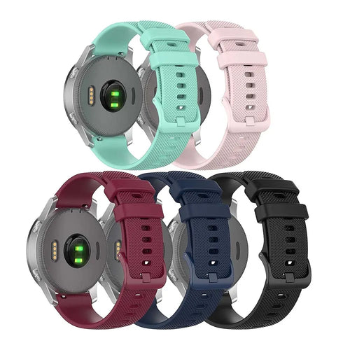18mm Silicone Watch Strap – Garmin, Fossil, Huawei & More Silicone Watch Band Oasis Select