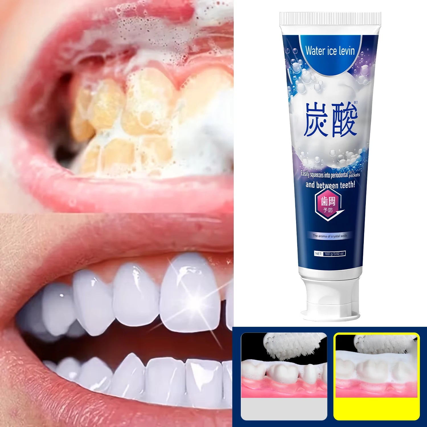 Hydroxyapatite Toothpaste – Vitamin C, Ceramide & Deep Clean Whitening Toothpaste Oasis Select