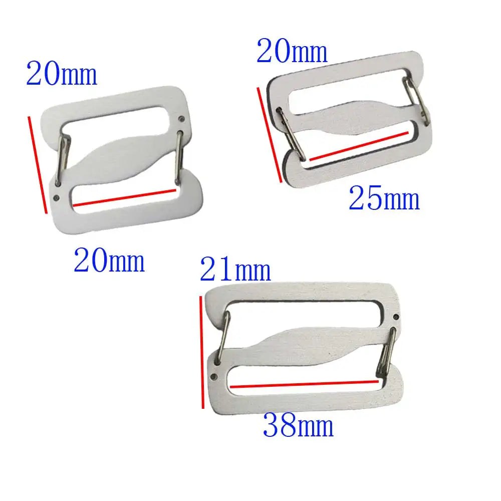 1pair 20/25/30mm Kayak Inflatable Boat Webbing Quick-Release Straps Buckles with Spring Snap Hook Strap Fasteners Hardware Oasis Select