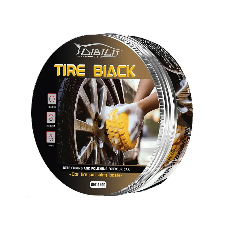 Car Tire Blackening & Plastic Polishing Maintenance Wax