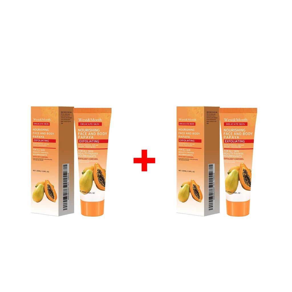 Papaya Exfoliating Gel – Brightening Face & Body Scrub