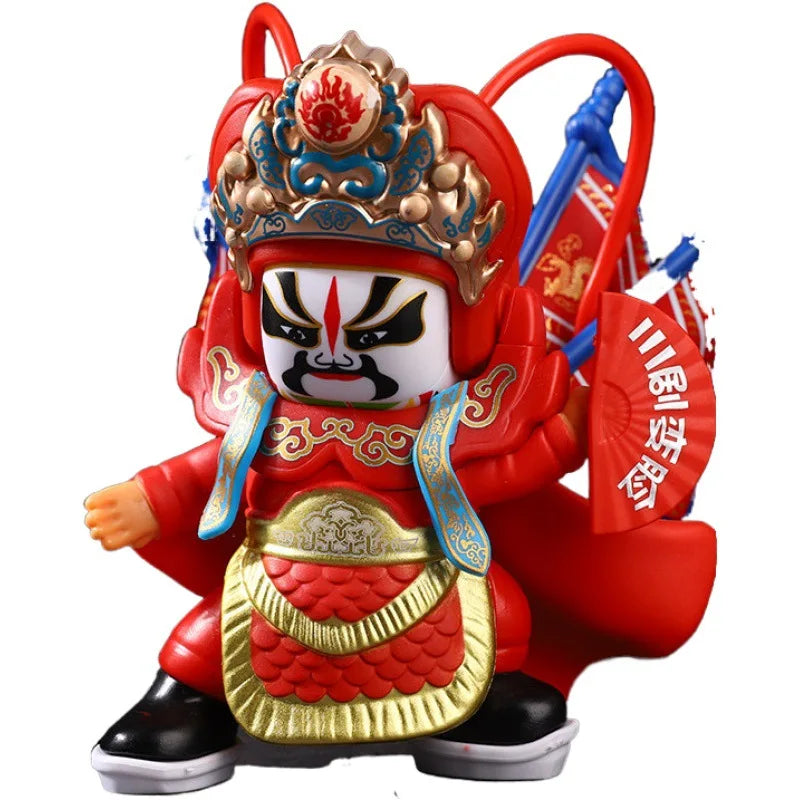 Sichuan Opera Face Changing doll Sichuan Opera facial makeup frosted face changing doll Chinese style handicraft opera doll Oasis Select