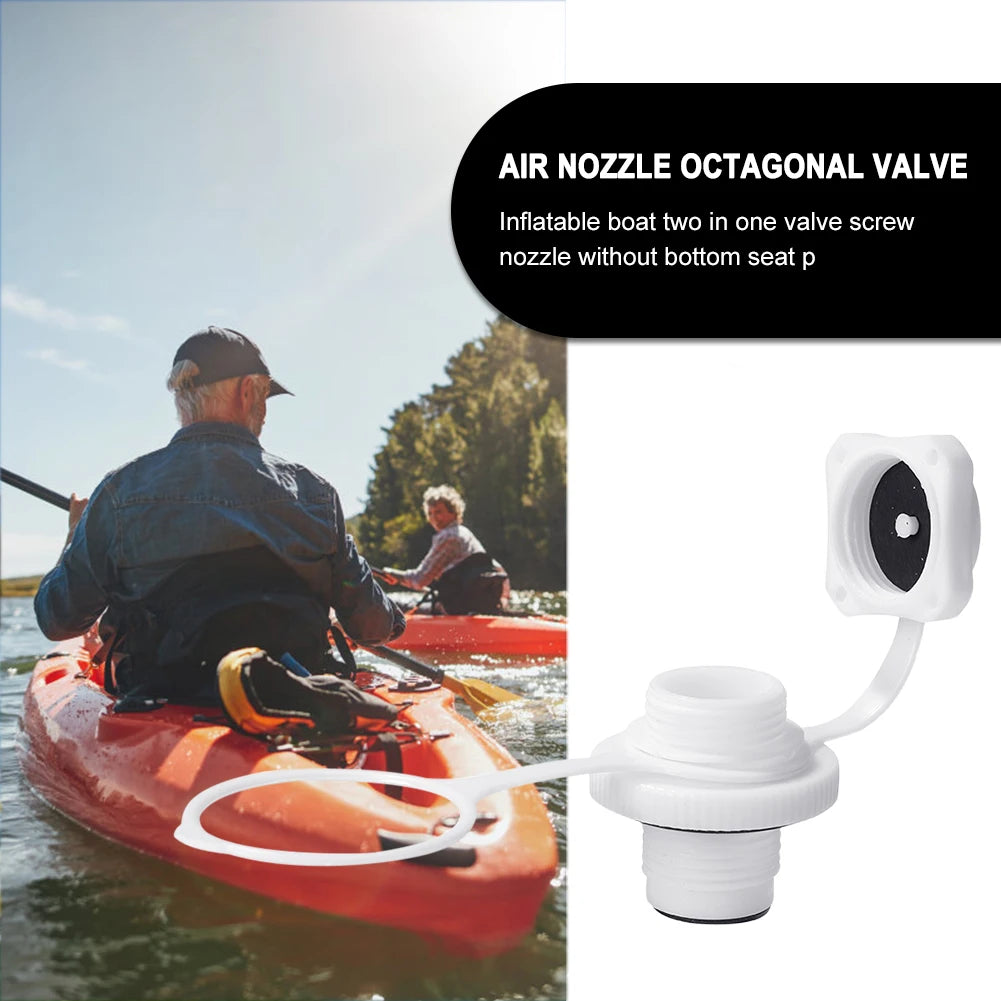 Anti-Leak Boat Air Valve Pump Adapter – Kayak, Airbed & Raft Boat Valve Adapter Oasis Select