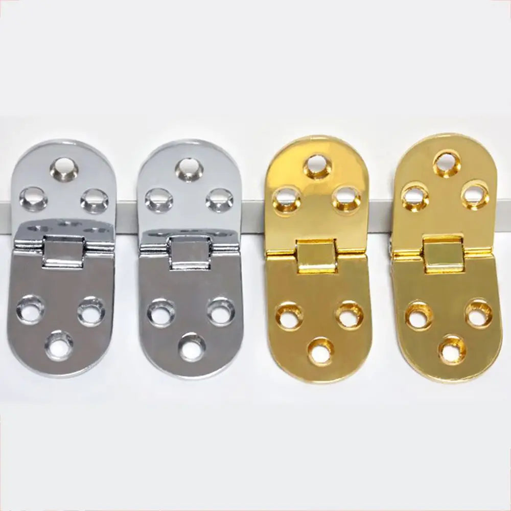 Zinc Alloy Cabinet Hinges 180 degree Door Semicircle Door Hinge Butterfly-shaped Flush Hinges Oasis Select