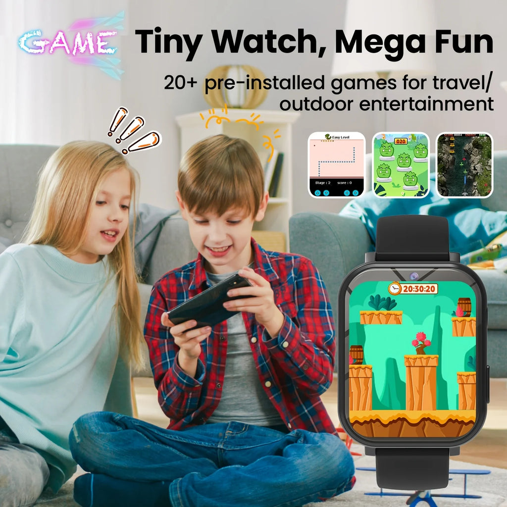 ERUN Kids' Smart Watch – 18 Games, Camera & Pedometer