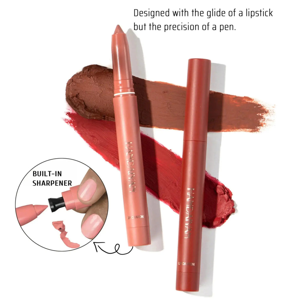 Handaiyan 12-Color Matte Lip Crayon Set – Waterproof, Long-Lasting