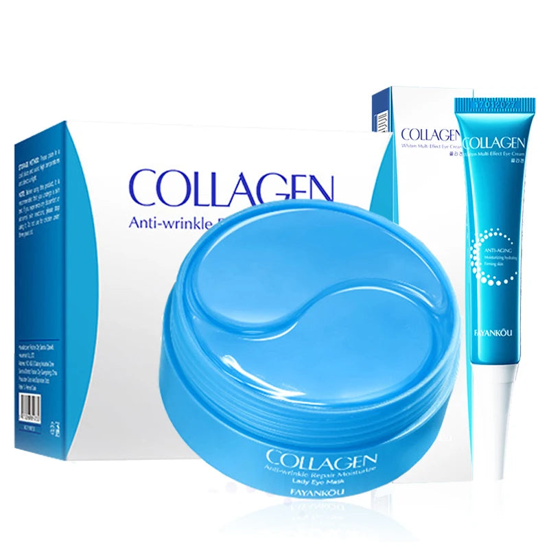 BIOAOUA Crystal Collagen Eye Mask 60pcs – Dark Circles & Bags Collagen Eye Mask Oasis Select 1 EyeMask 1 EyeCream