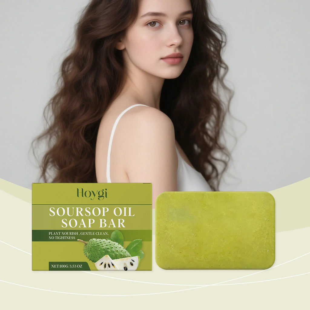 Hoygi Soursop Oil Soap – Cleanse, Nourish & Moisturize Skin