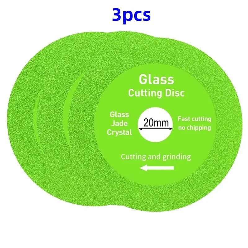 3-Pack 100mm Diamond Cutting Discs – Glass, Tile & Ceramic Diamond Cutting Disc Oasis Select 3pcs