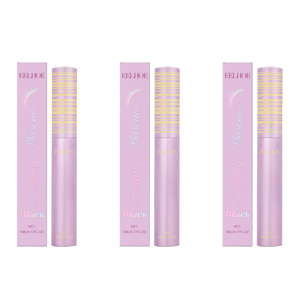 EELHOE Black Volumizing Waterproof Lengthening Mascara 5ml Lengthening Mascara Oasis Select 3 x 5ml Boxed