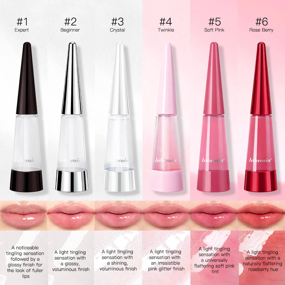 Lip Plumper Reduce Lip Wrinkles Natural Lip Enhancement Effect Long-lasting Moisturizing High-Shine Gloss Finish Lip Plumper Oasis Select