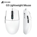 ATTACK SHARK G3 Tri-Mode Gaming Mouse 62g Super Light | Ultra-Lightweight| 1K Hz PAW3311 Sensor 25000DPI | HUANO 80M Switches Oasis Select G3 White