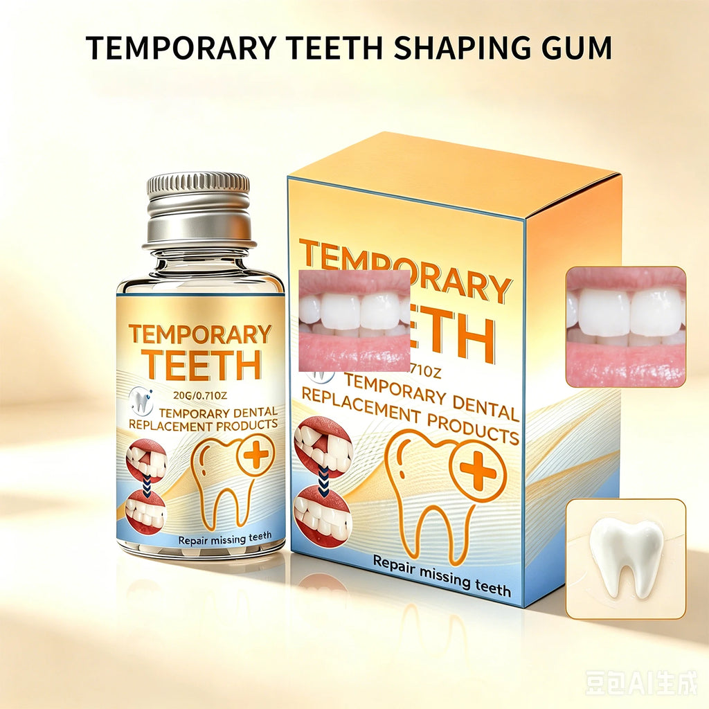 New 2026 DIY Moldable Teeth Material Temporary Tooth Shaping Beads Dental Care Aid Home Use Temporary Teeth Repairing Kit 20g Oasis Select