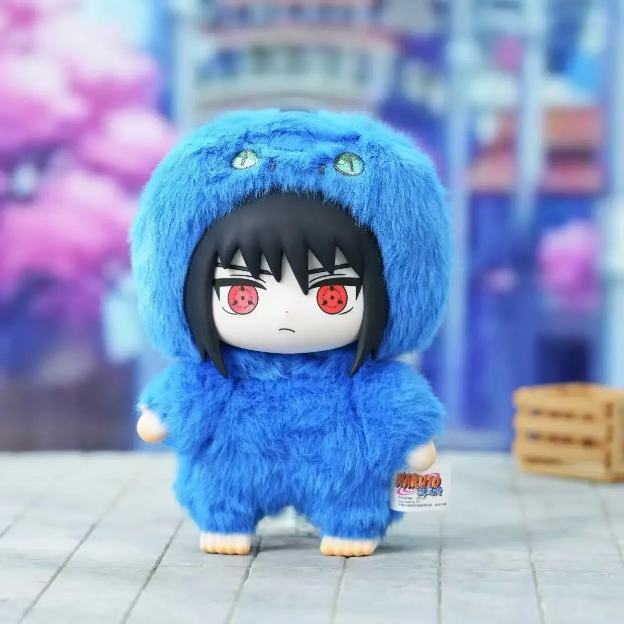 uu Shippuden Beast Party Series Cute Plush Doll Toy Cartoon Backpack Pendant Anime Peripheral Gift Box Naruto Blind Box Gift Oasis Select Uzumaki Sasuke