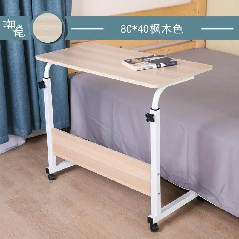 Computer desk Lazy table Desktop household bed Desk Simple small table Simple folding table Removable bedside table Durable Oasis Select