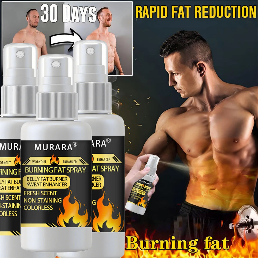 Sweat Enhancer Body Spray – Unisex Slimming Workout Mist
