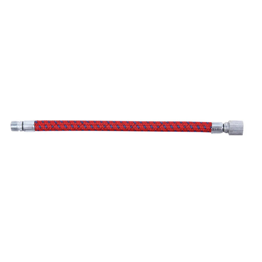 2pcs Bike Pump Inflator Extension Hose Adapter For Schrader-Valve Bicycle High Pressure Air Connection Cycling Accessories Oasis Select