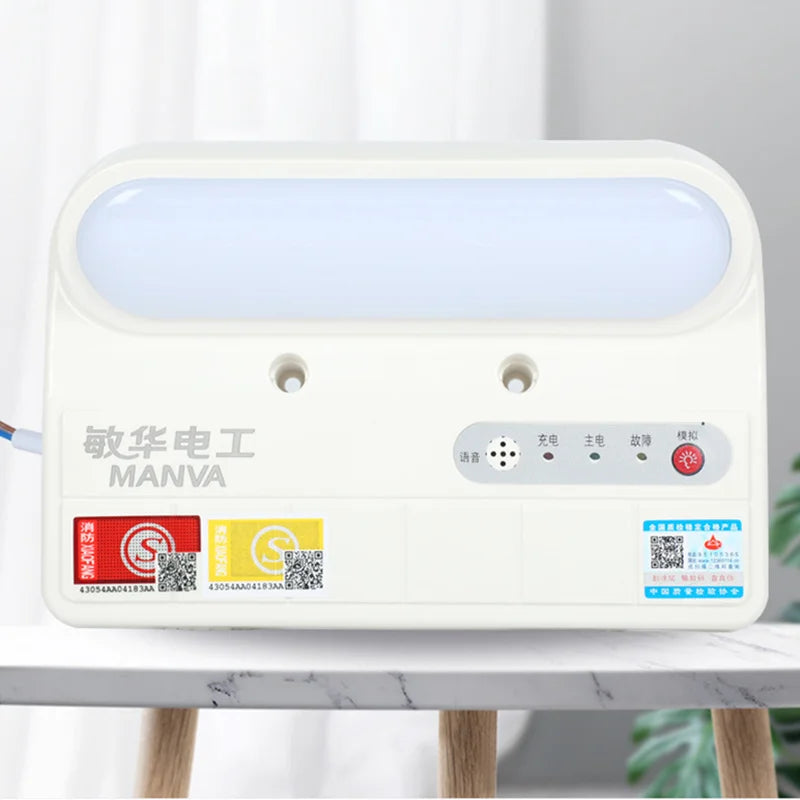 LED Emergency Exit Light 90-Min Lithium Battery Backup | 5W