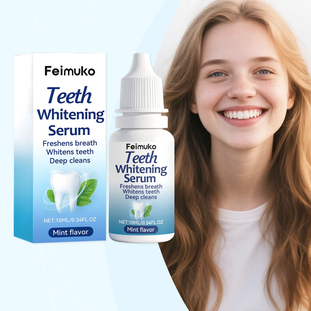 Teeth Serum - Gentle Stain Removal & Odor Reduction | Mint-Flavored Daily Teeth Care Essence for Brighter Smile & Fresh Breath Oasis Select