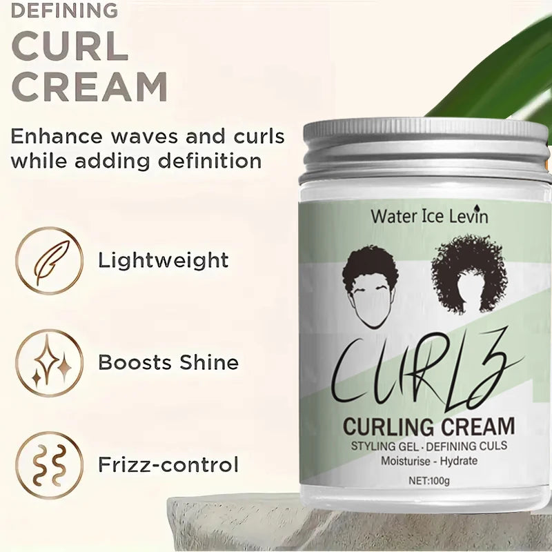 Curly Hair Styling Cream – Moisturizing, Hydrating & Shine Hair Styling Cream Oasis Select