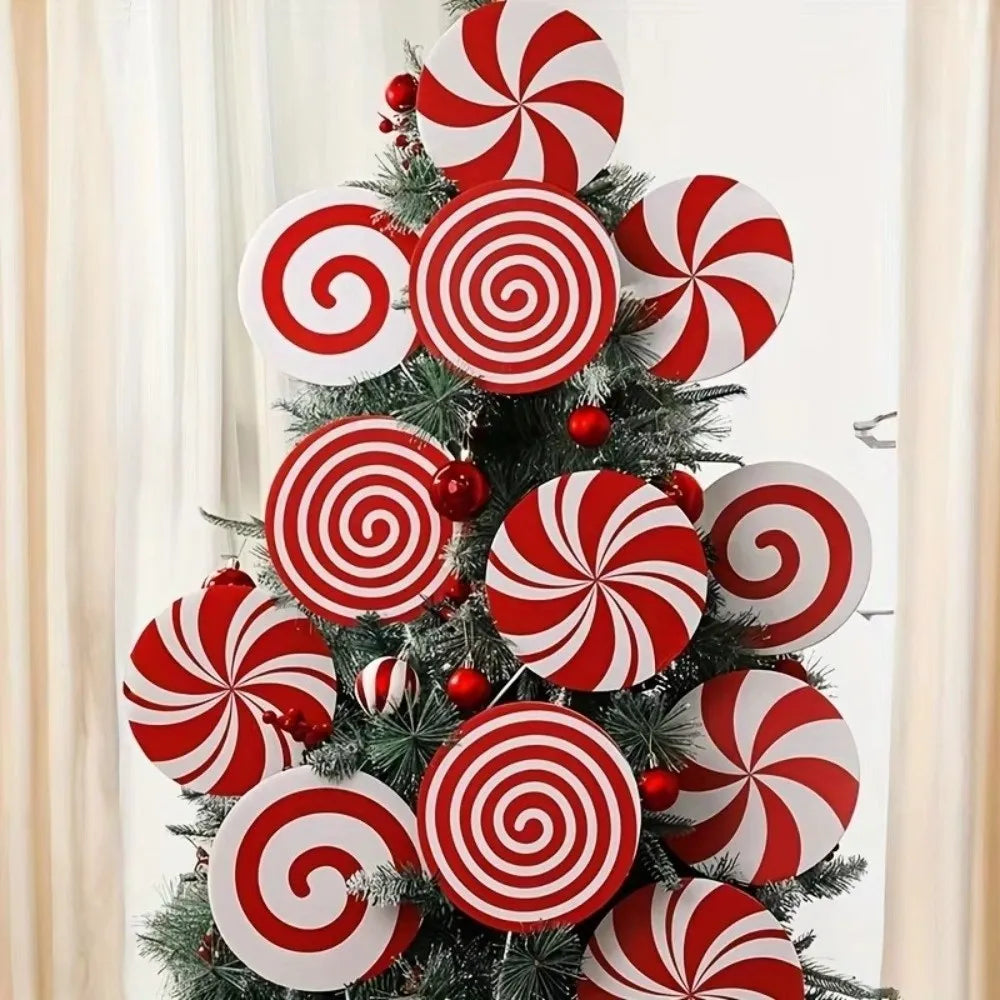 Large Shatterproof Christmas Tree Ornaments Set – 4/8/12 Pcs