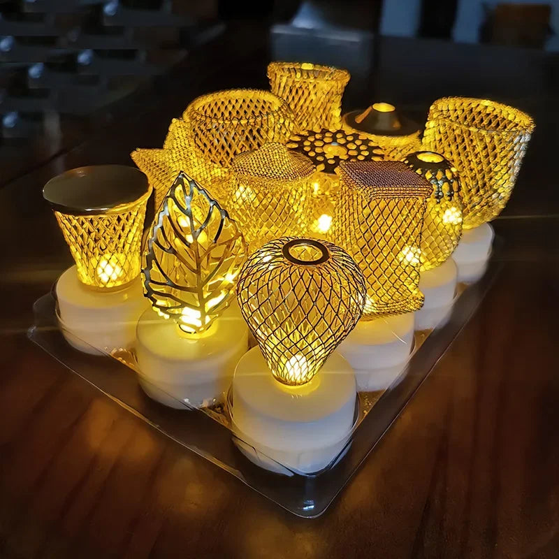 LED Candle Light Desktop Ambience Decoration Electronic Flameless Candles Light Home Bedroom Decoration Oasis Select