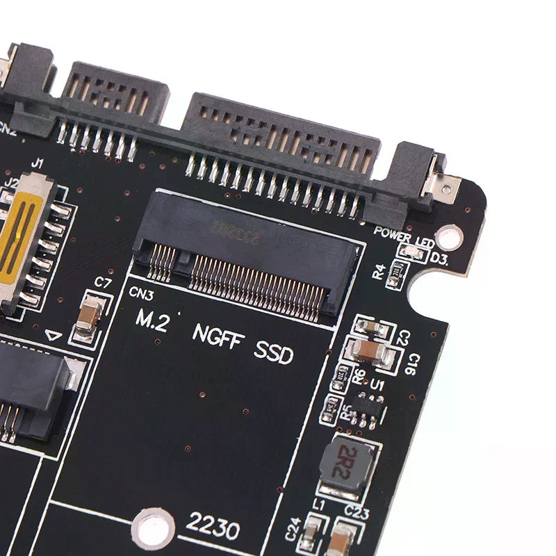 SATA 60Gbps To M2 NGFF SATA SSD MSATA SSD Adapter MSATA To SATA M.2 NGFF To SATA Hard Disk Adapter Board Oasis Select