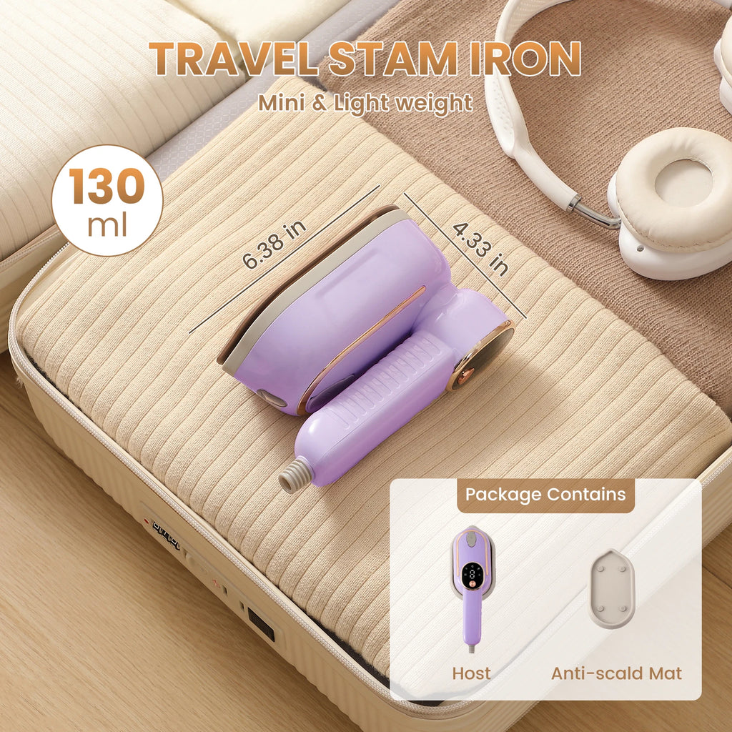 URGGU Portable Handheld Steam Iron & Garment Steamer