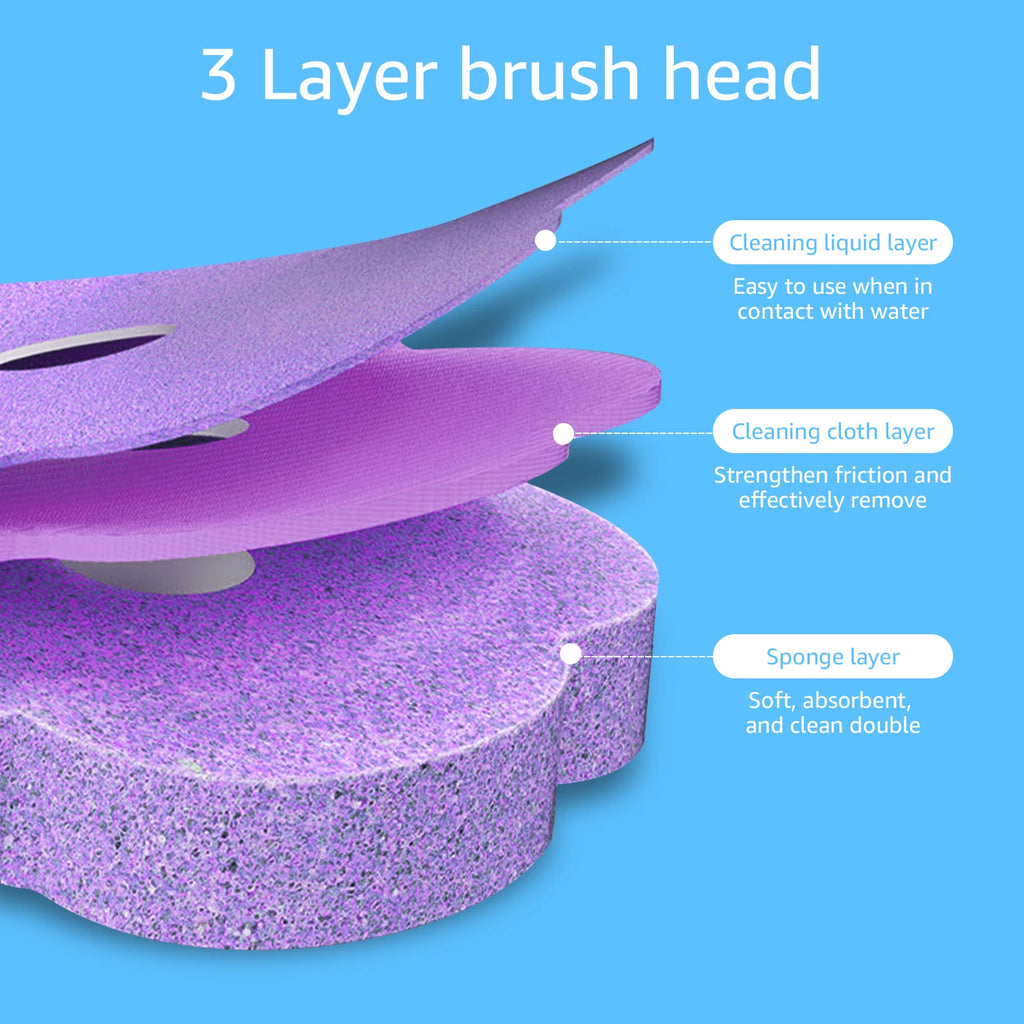18/36Pcs Disposable Toilet Brush Wall Mounted Toilet Brush with Replacement Head Cleaning Set Home Bathroom WC Accessories Oasis Select