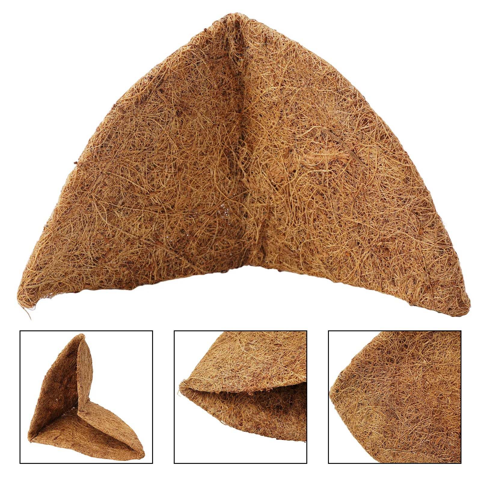 Round Coconut Fiber Hanging Basket Liner | Coir Garden Liner